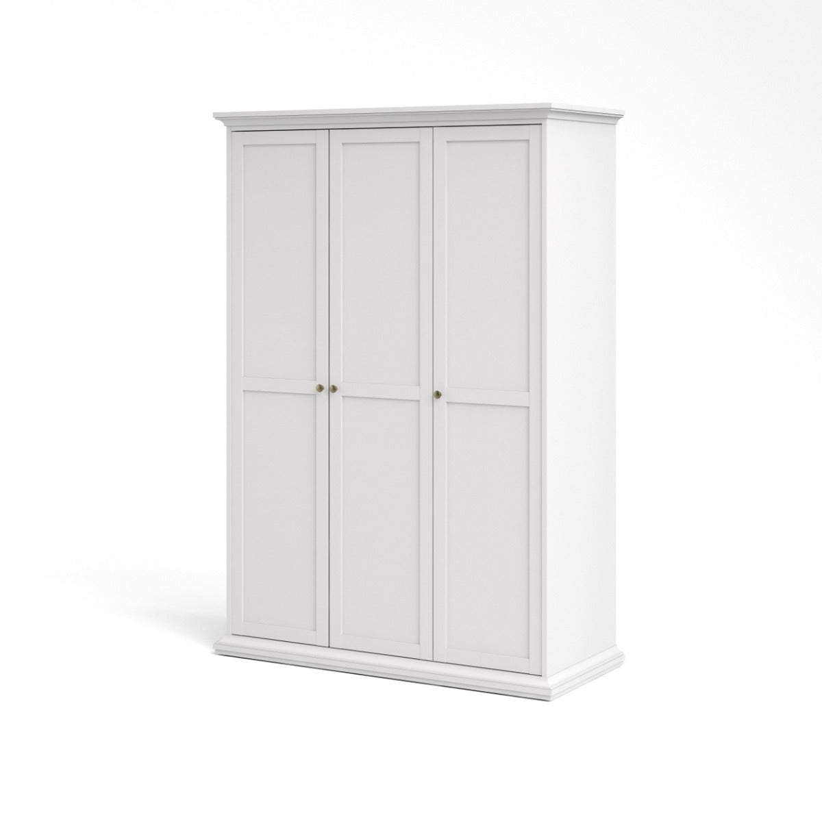 Paris Wardrobe with 3 doors - White