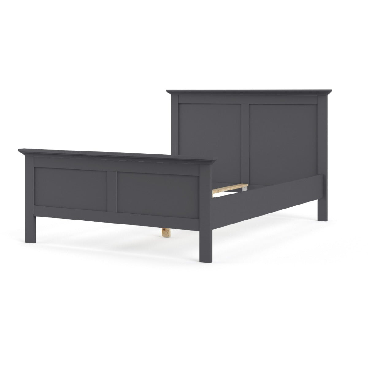 Paris 4ft6 Bed (140x190cm) - Grey