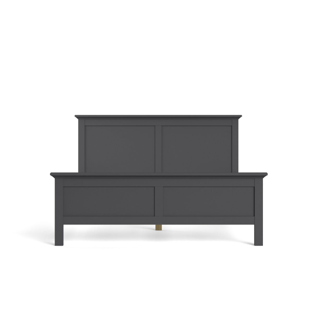 Paris 4ft6 Bed (140x190cm) - Grey