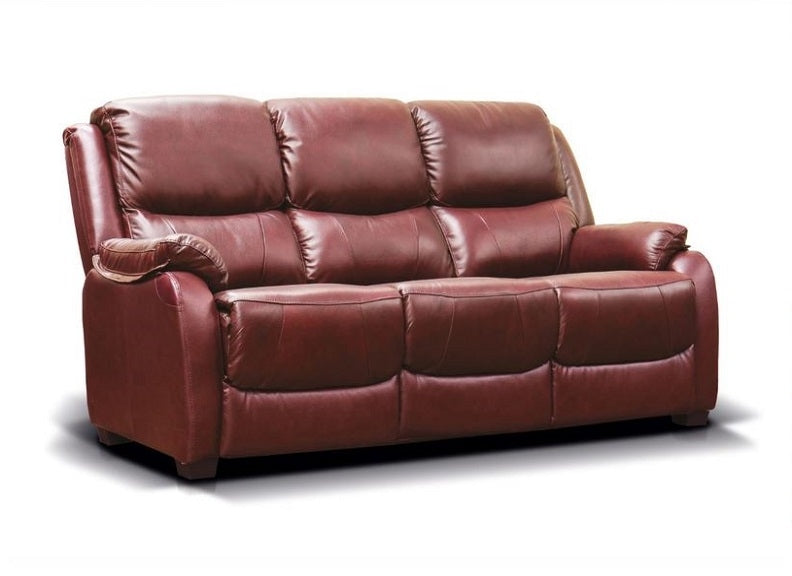 Parker Tabac 3 Seat Fixed Sofa
