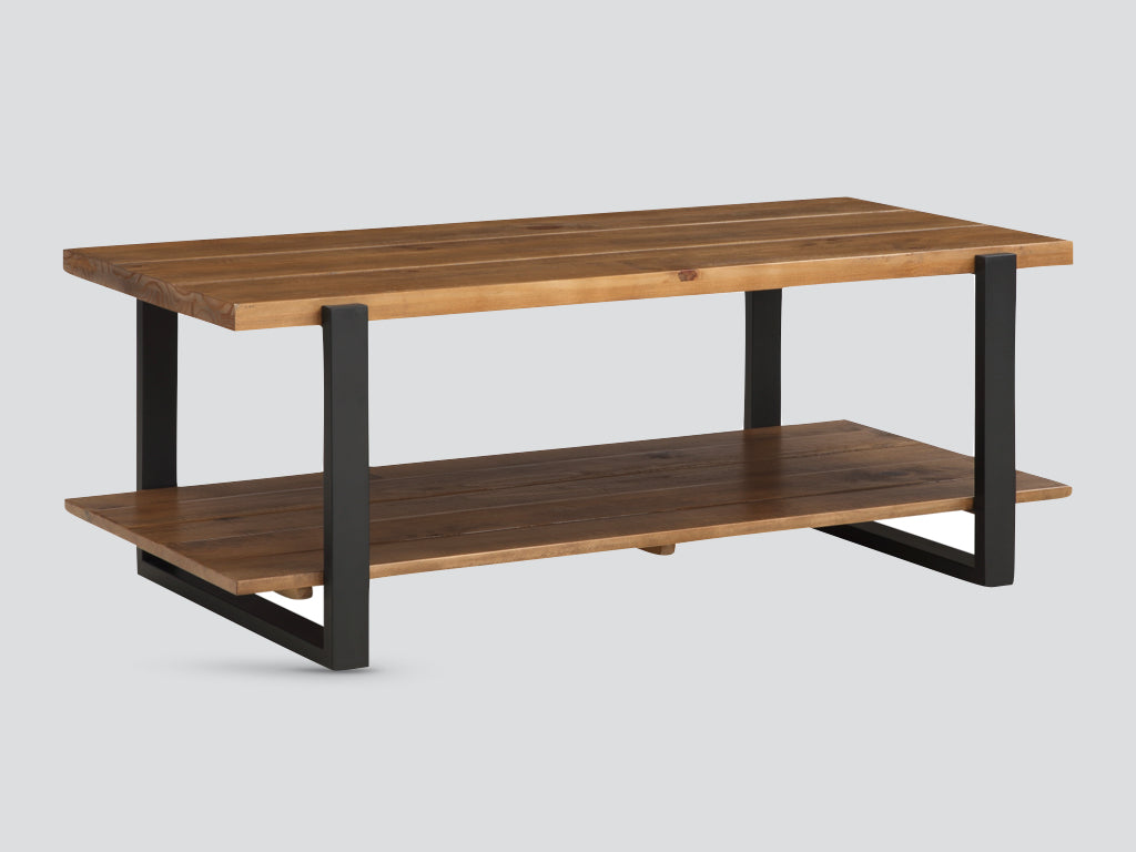 Pembroke Coffee Table + Shelf