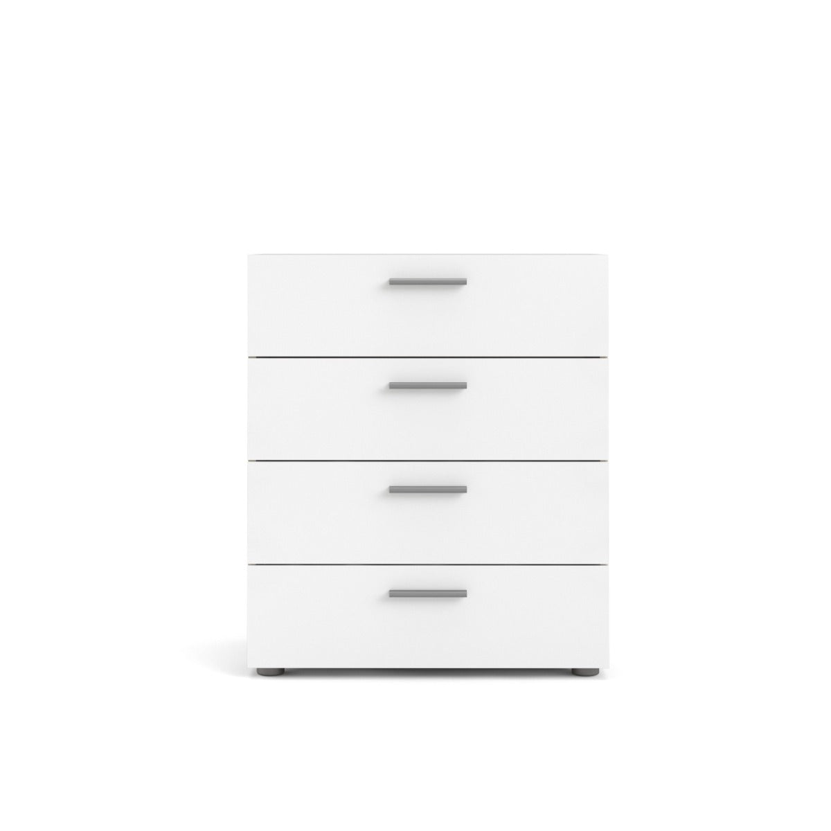 Pepe 4 Drawer Chest - Oak with White High Gloss