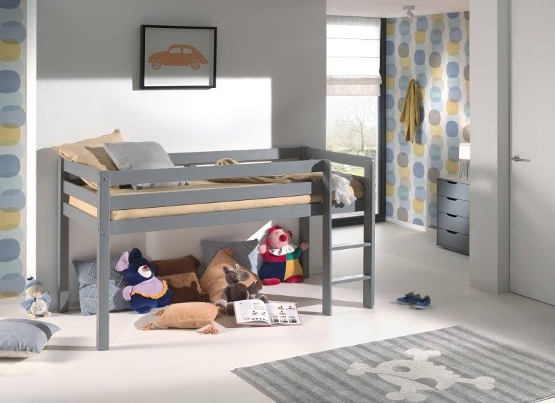 Pino Grey Mid-sleeper - No Slide - Room
