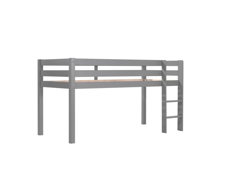 Pino Grey Mid-Sleeper W/Optional Curtain & Slide
