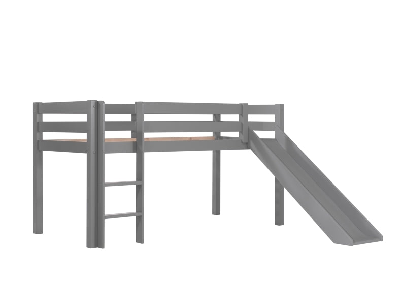 Pino Grey Mid-Sleeper W/Optional Curtain & Slide