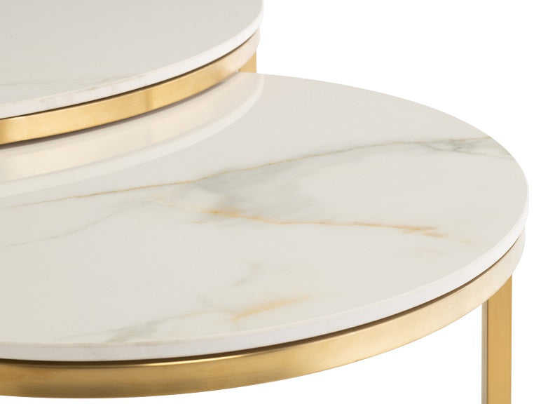 Portafino Coffee Table Set - edge