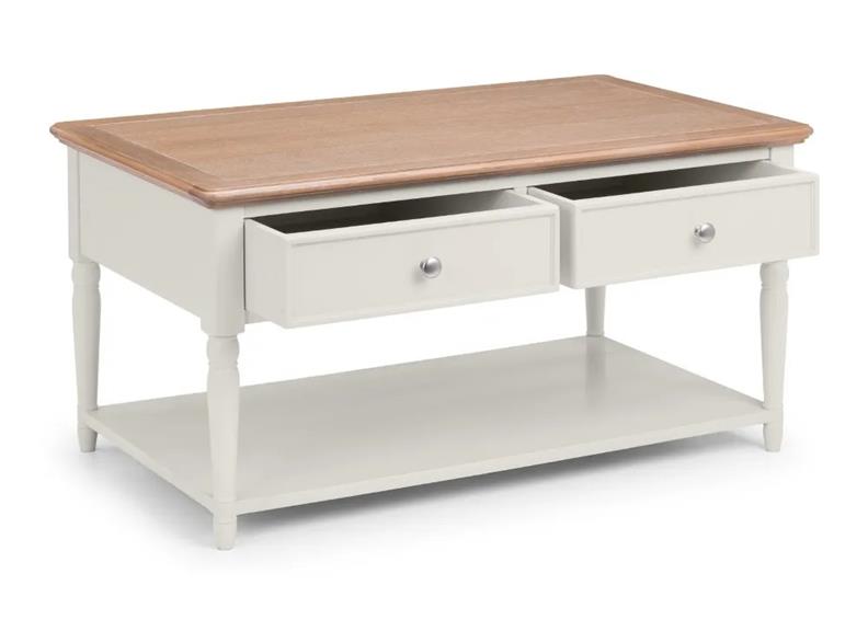 Provence 2 Drawer Coffee Table