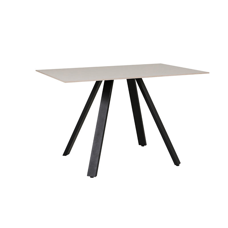 Quinn 1200mm Taupe Dining Table