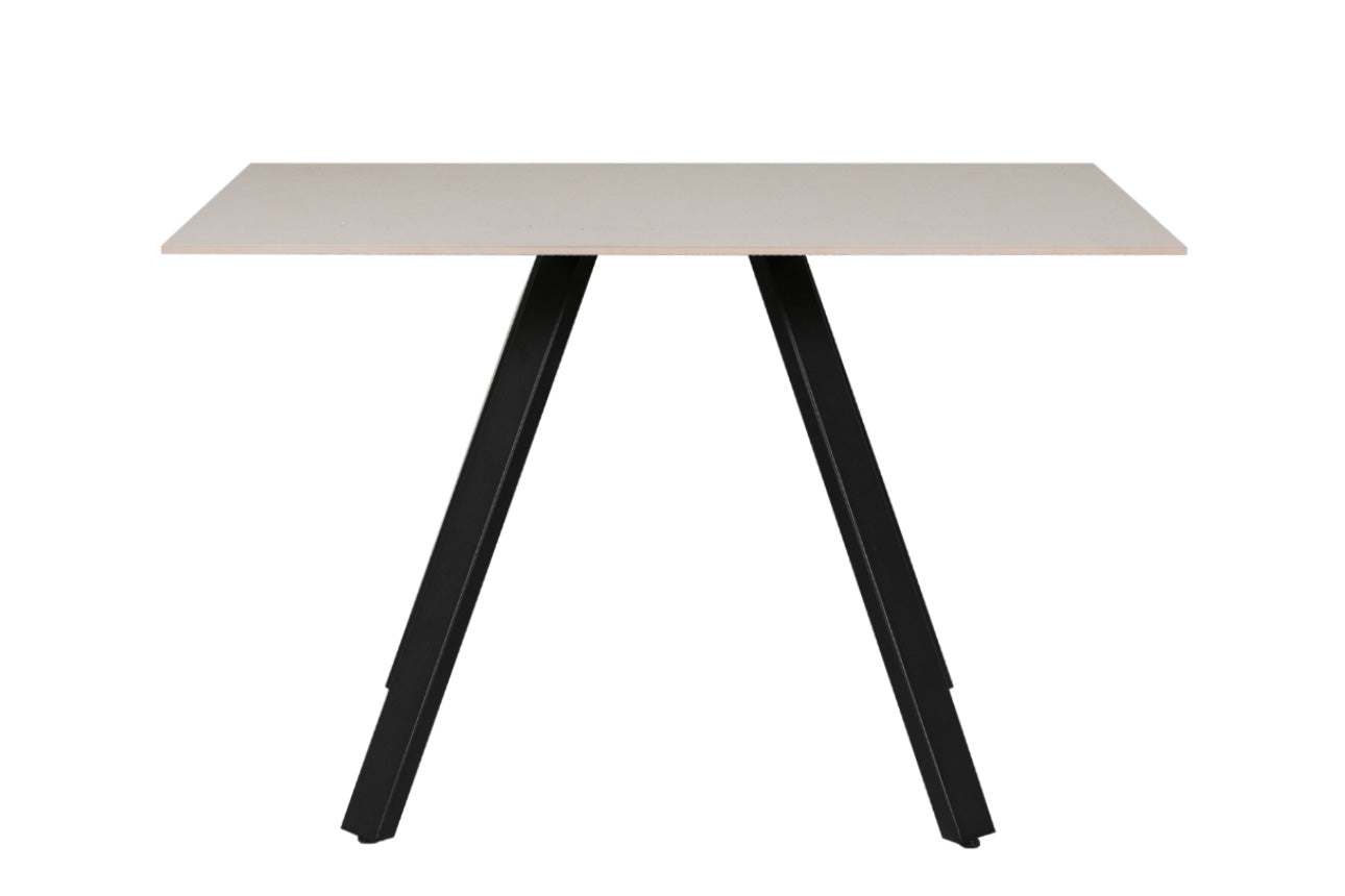 Quinn 1200mm Taupe Dining Table