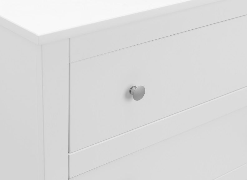 Radley White 6 Drawer Chest Knob