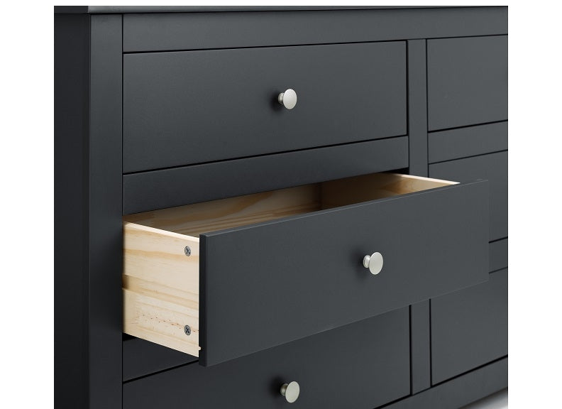 Radley Anthracite Six Drawer Chest Detail