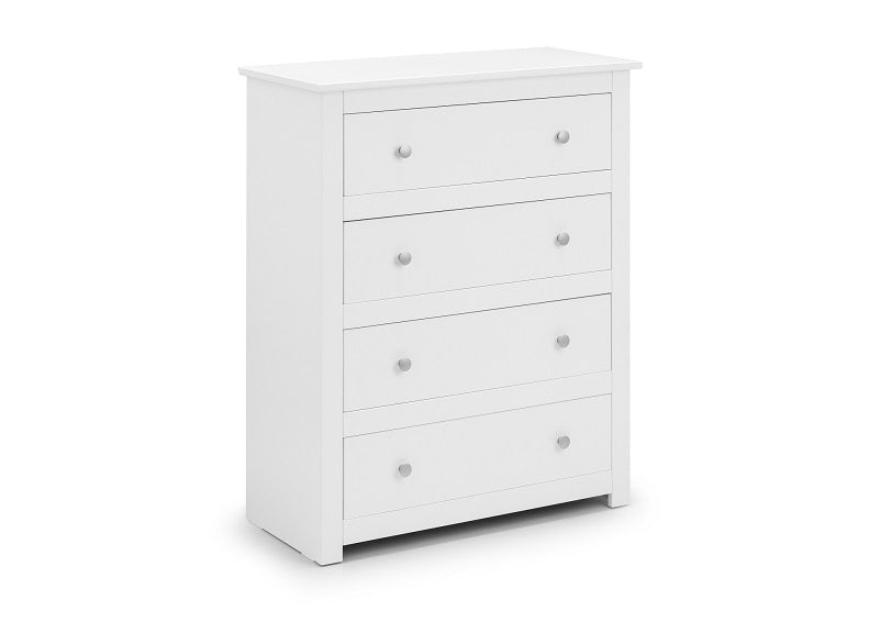 Radley White 4 Drawer Chest - 1