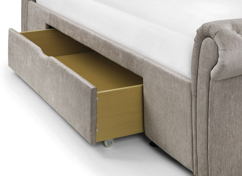 Ravello Two Drawer Bed - detail