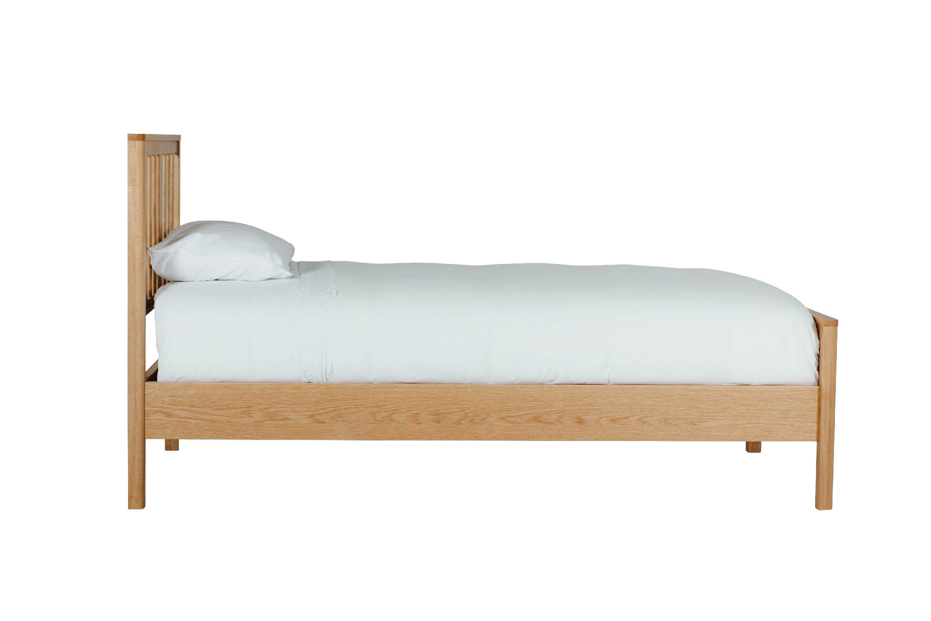 Renata 3Ft Low Footboard Bed Oak Natural