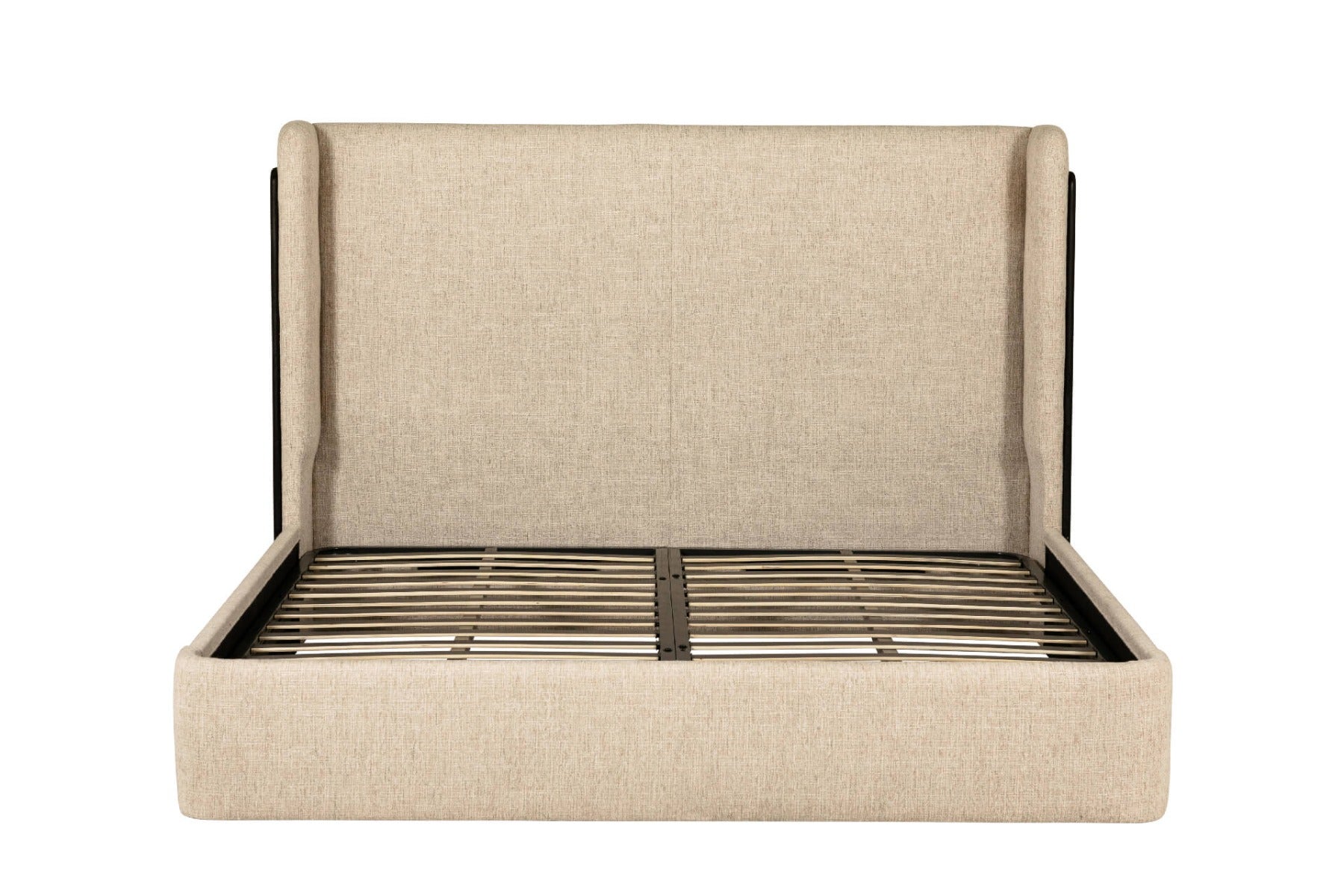 Rhodes Bed in Ebony – Opulent Luxury Bed with Contemporary Design and High-End Sophistication