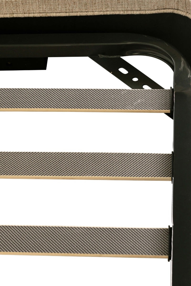 Rhodes Bed in Ebony – Opulent Luxury Bed with Contemporary Design and High-End Sophistication