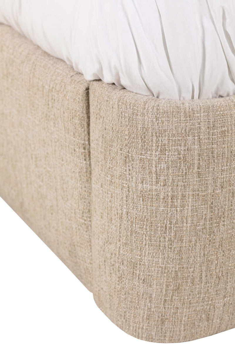 Rhodes Bed in Ebony – Opulent Luxury Bed with Contemporary Design and High-End Sophistication