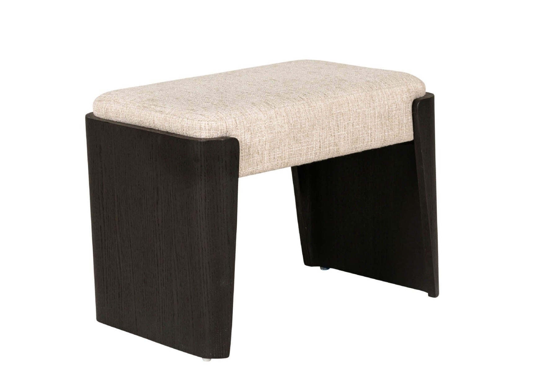 Rhodes Dressing Stool in Ebony – Luxury Stool to Complement Your Dressing Table