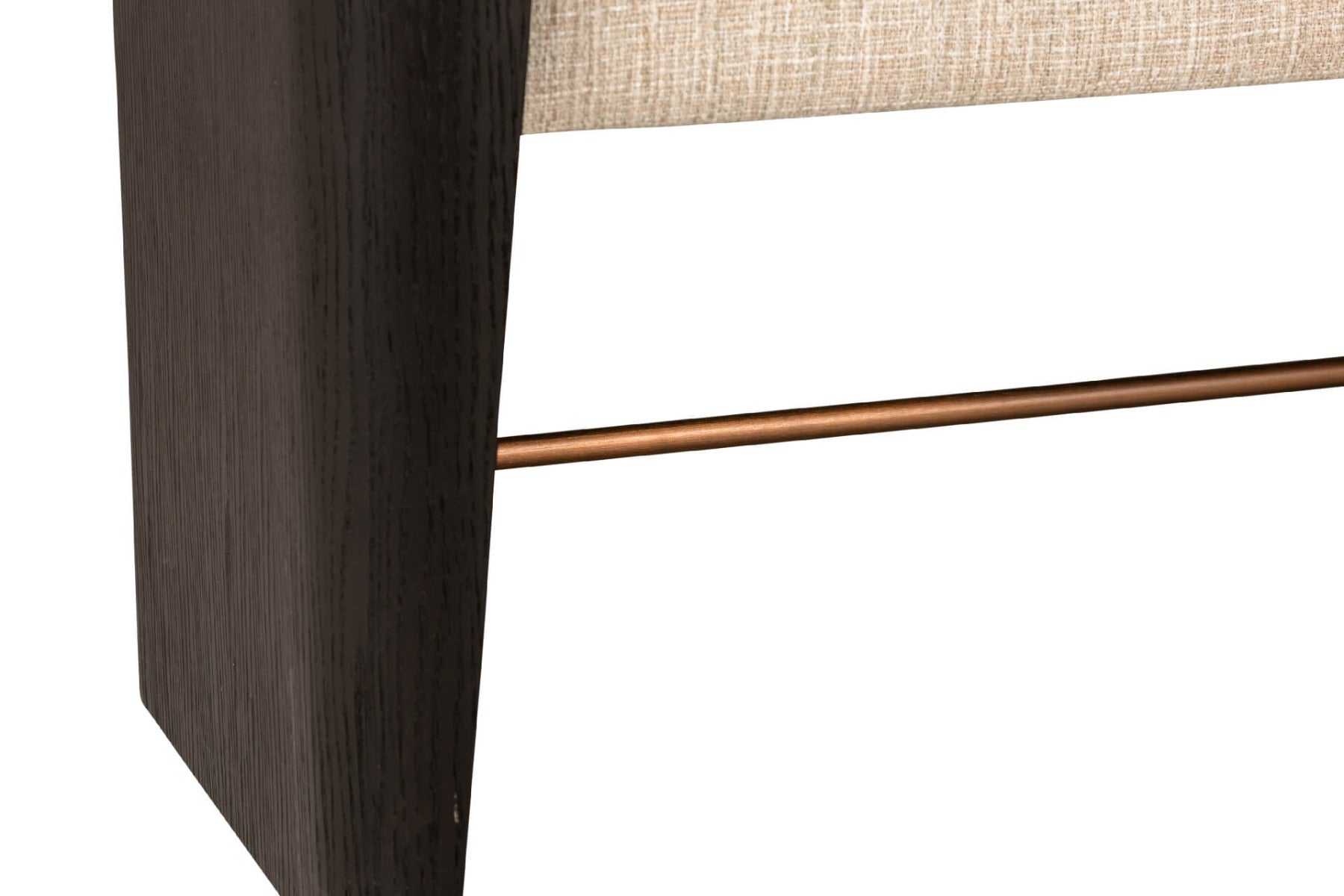 Rhodes End of Bed Bench in Ebony – Luxurious Bench with Opulent Finish for Elegant Home Decor