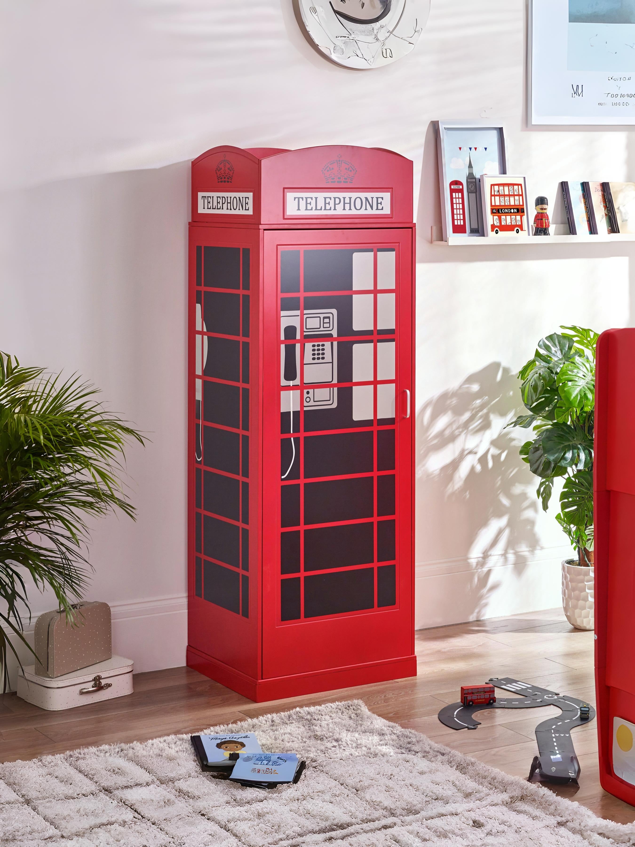 Telephone Box Wardrobe