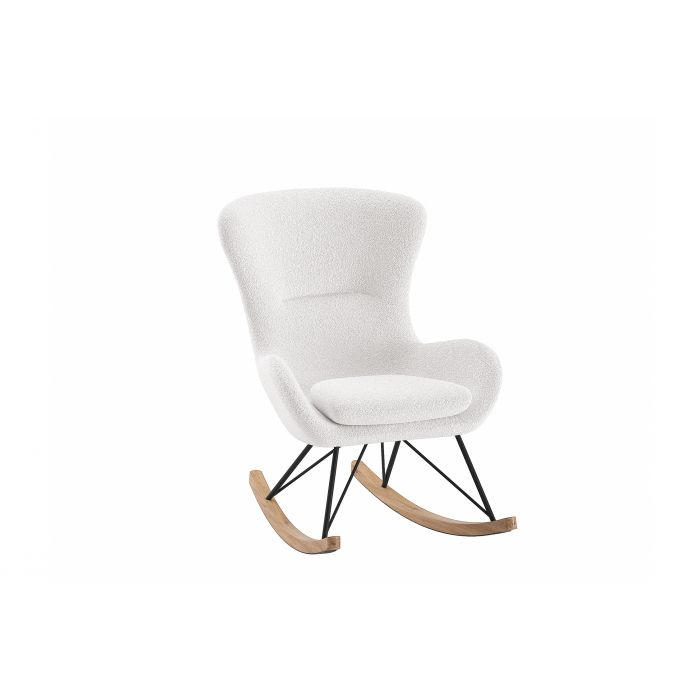 ROCKY ROCKING CHAIR MAXI WHITE BOUCLE
