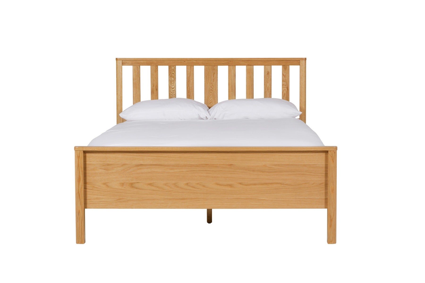 Renata 5' Bed-low footboard - Oak Natural