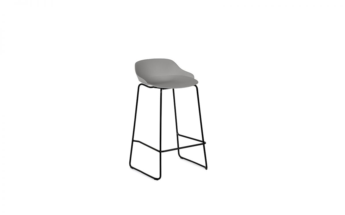 Rocco Stool - Light Grey | Contemporary Seating for Modern Spaces
