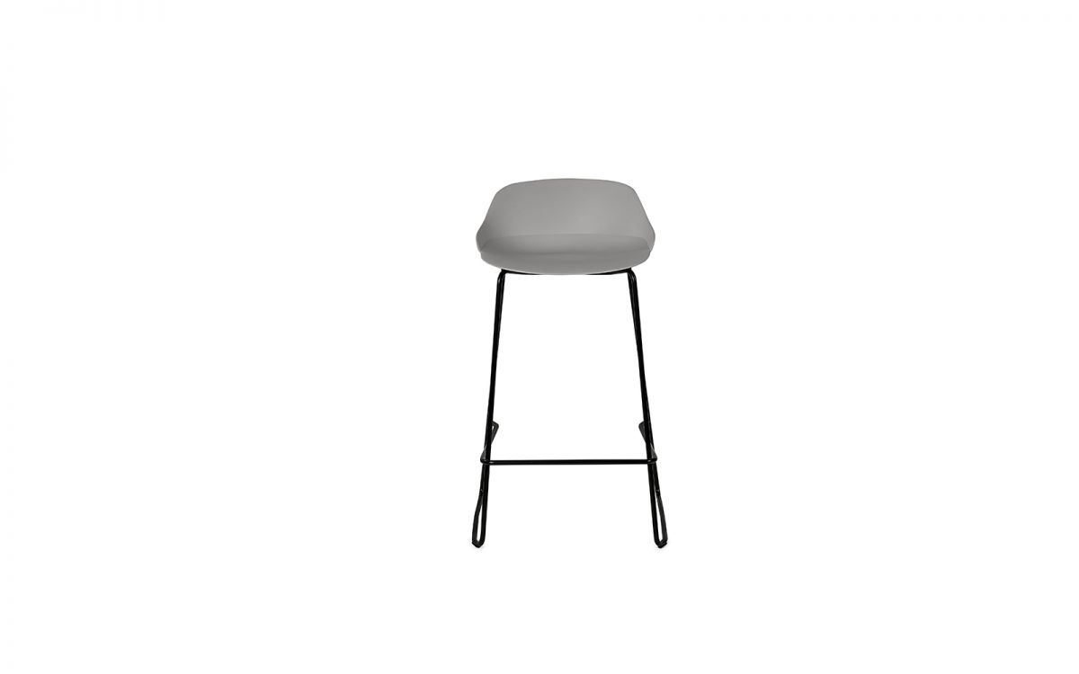 Rocco Stool - Light Grey | Contemporary Seating for Modern Spaces