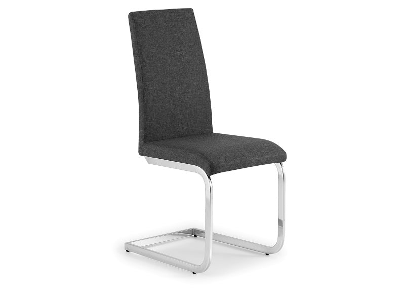 Roma Grey Fabric Chair
