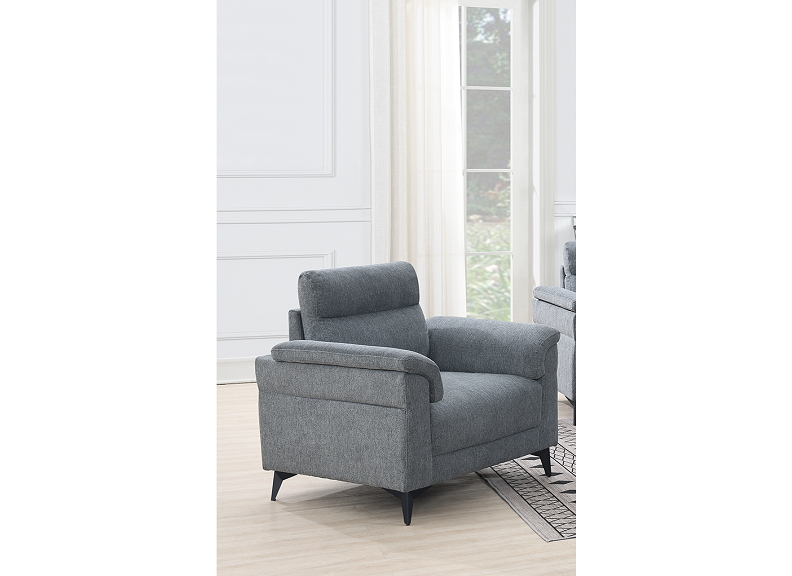 Roxy Grey Armchair