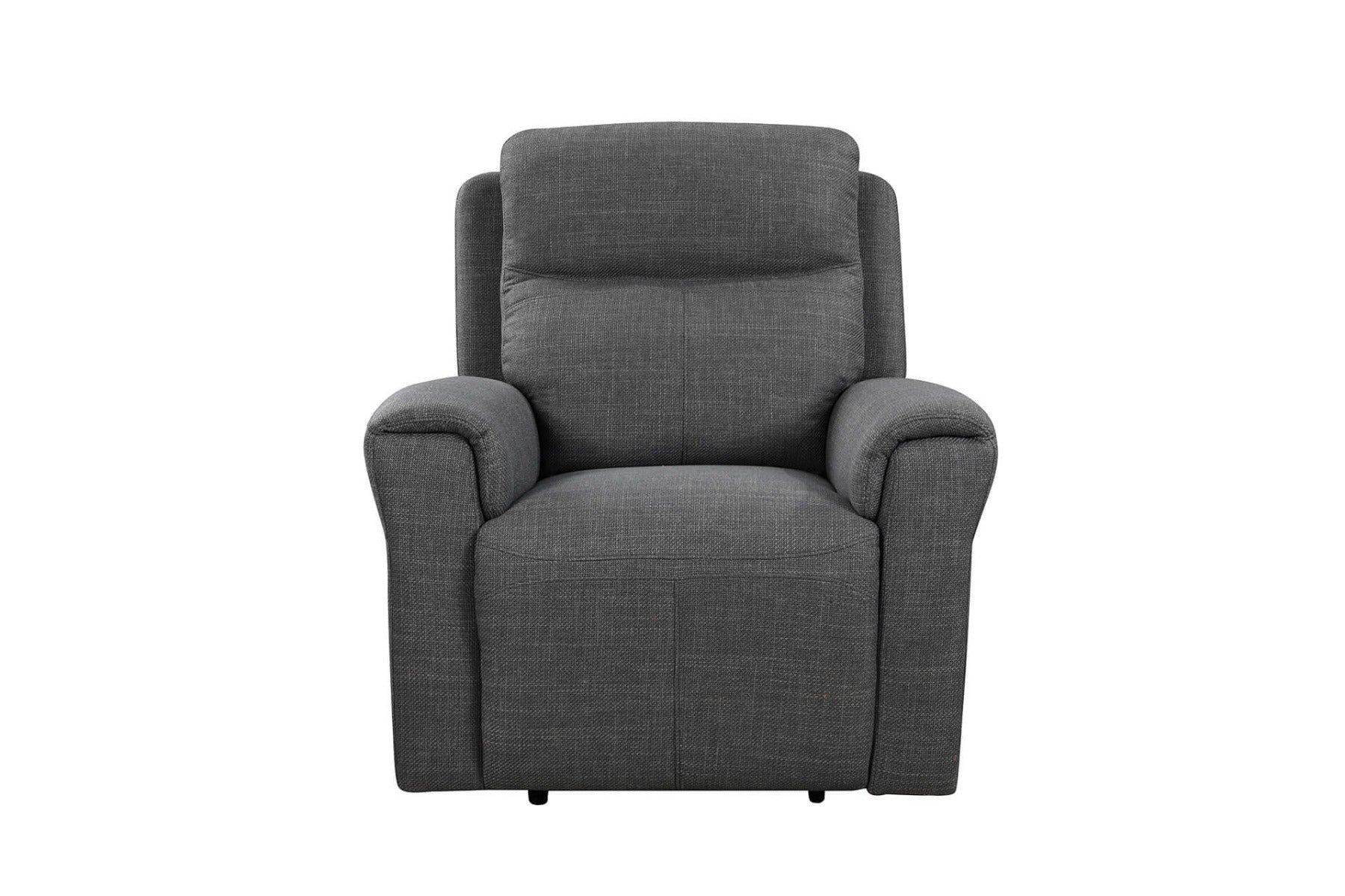 Russo 1 Seater Electric Recliner - Charcoal Fabric