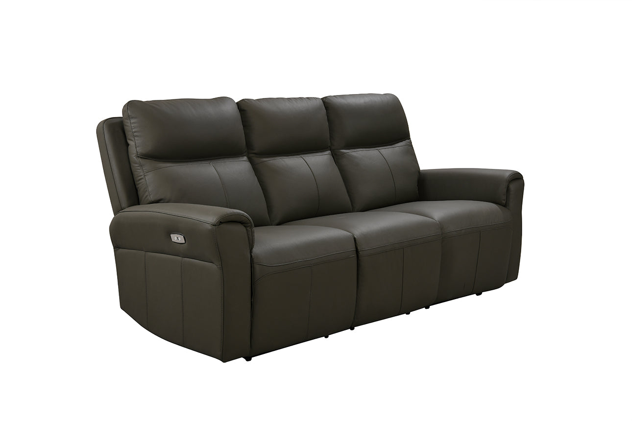 Russo 3 Seater Electric recliner - Leather Ash