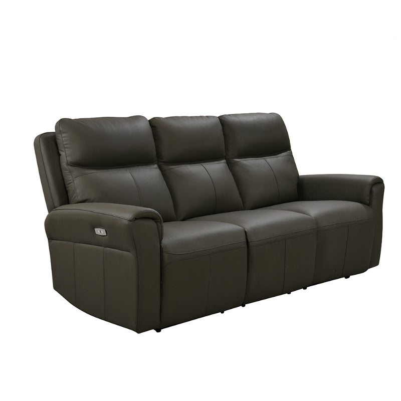 Russo 3 Seater Electric recliner - Leather Ash