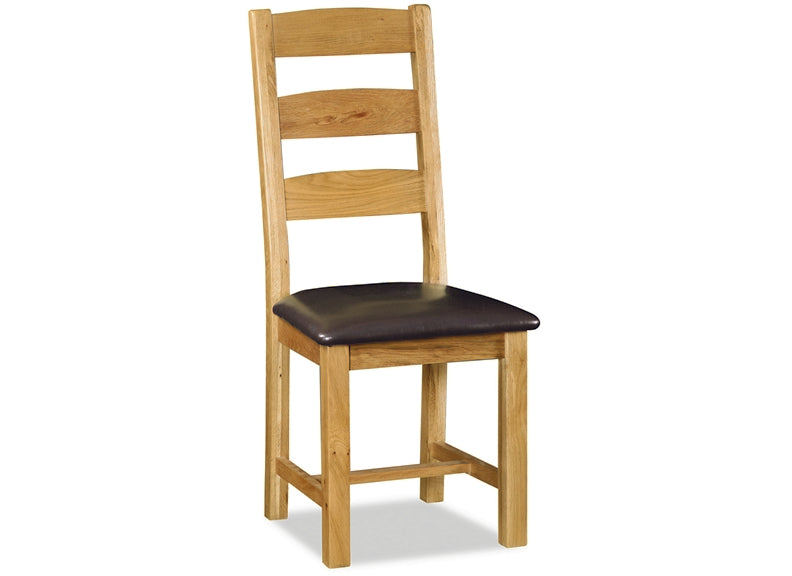 Salisbury PU Slatted Chair