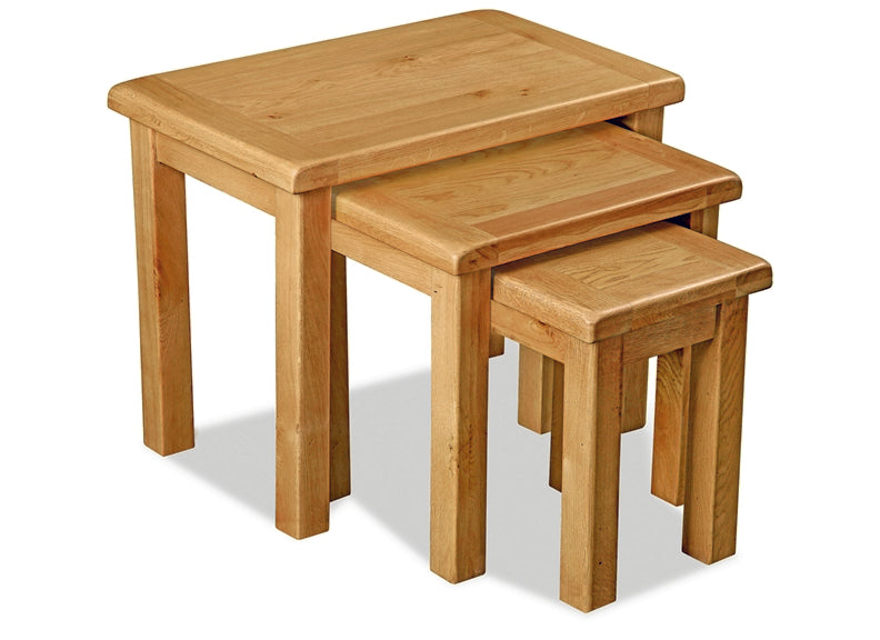 Salisbury Oak Nest of Tables