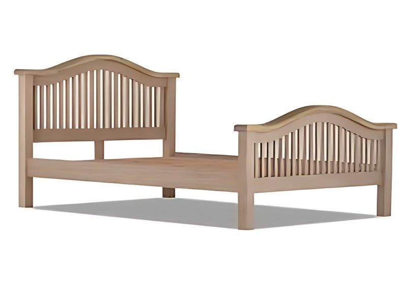 Salou Brushed Oak Bedframe