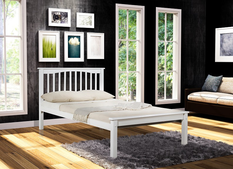 Sandra White Bedframe 3ft