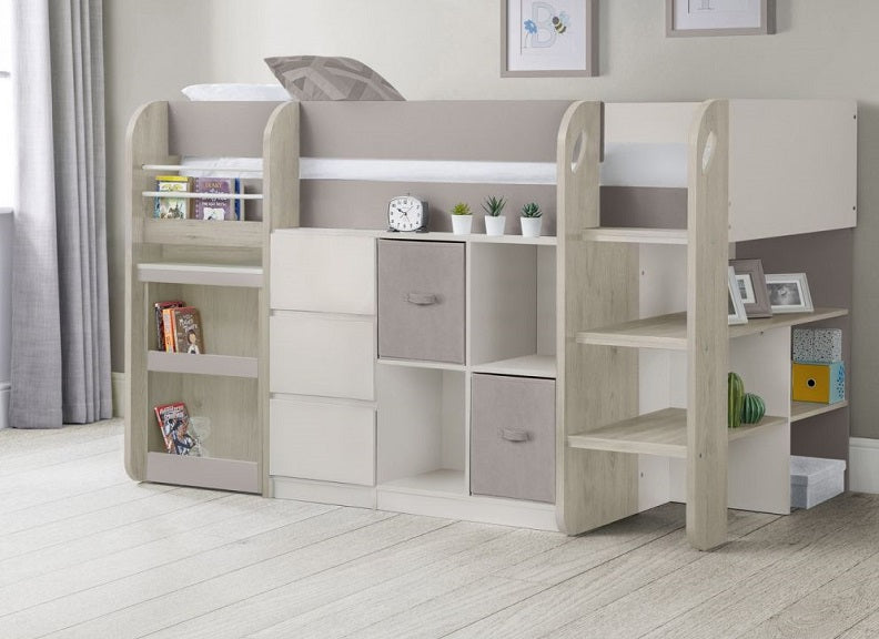 Saturn Taupe/White Mid-Sleeper - 3