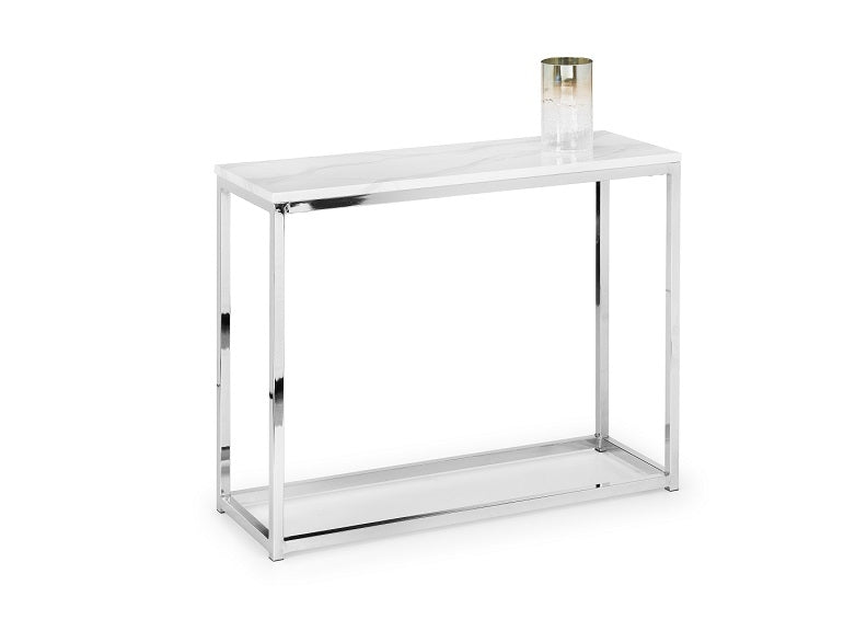 Scala White Console Table