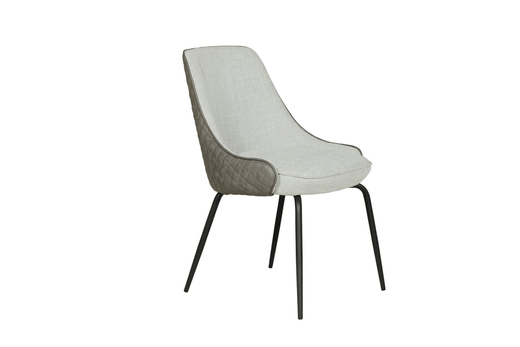 Sadia Dining Chair - Modern Elegance in Biscuit & Grey | Free Delivery in Ireland