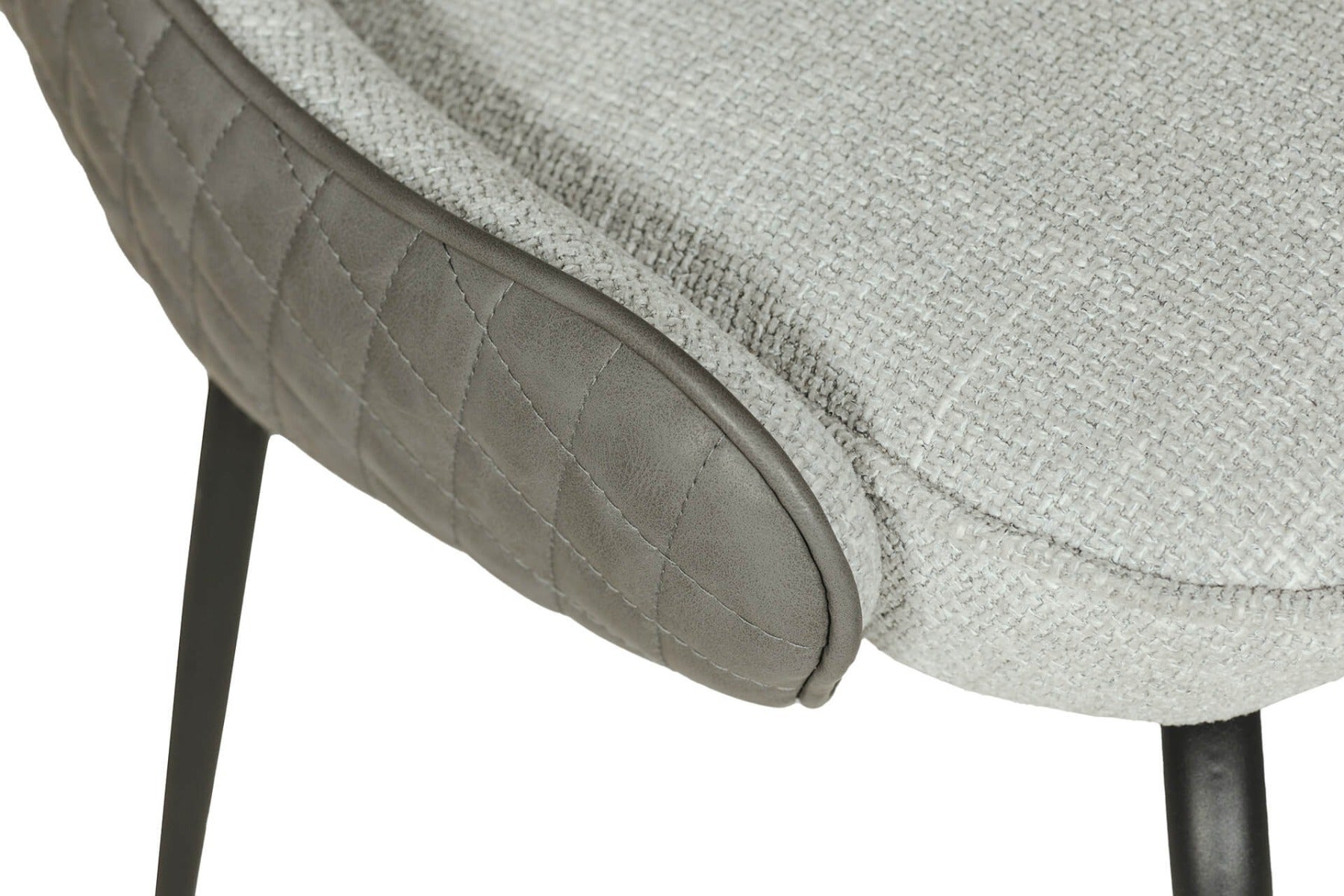 Sadia Dining Chair - Modern Elegance in Biscuit & Grey | Free Delivery in Ireland