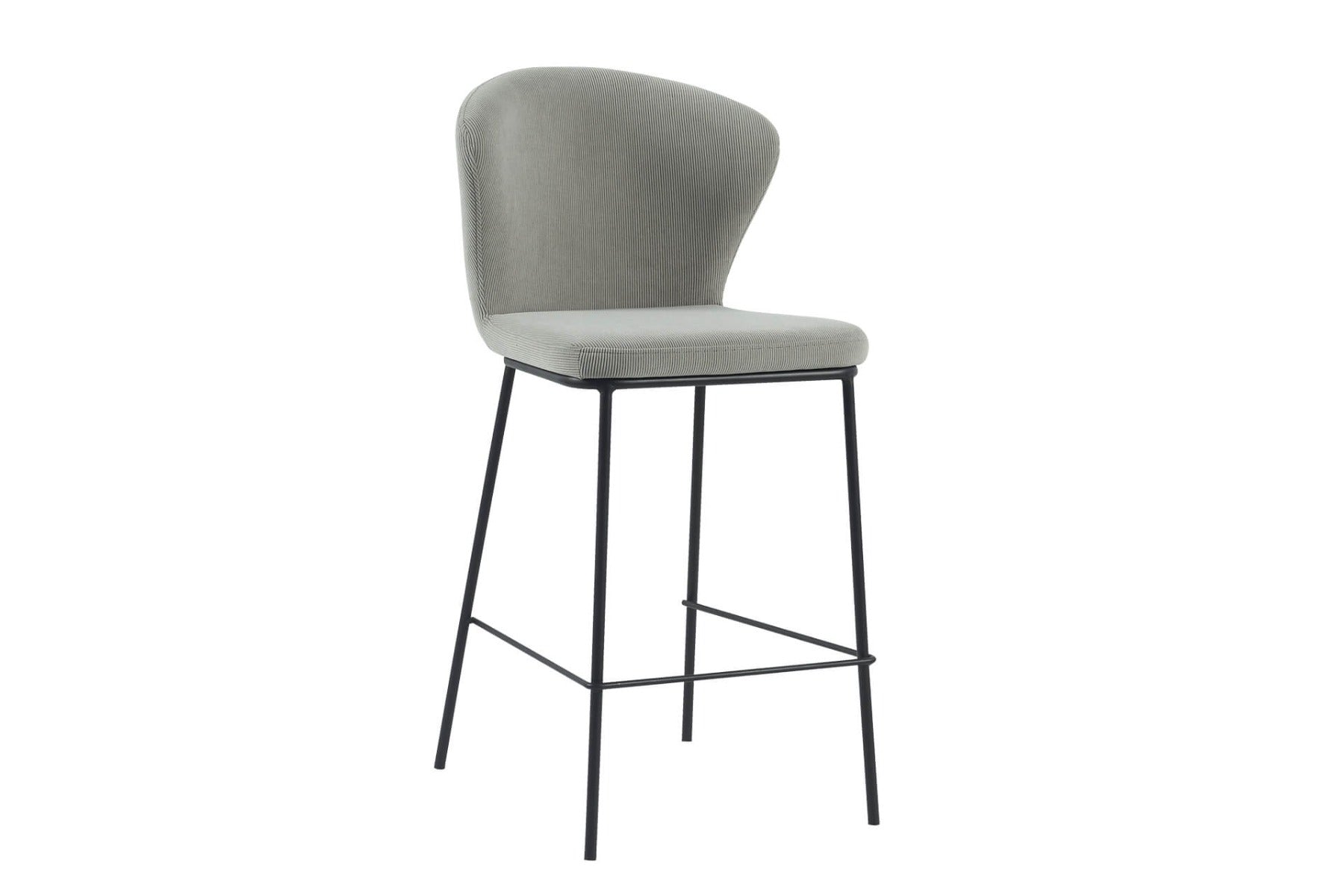 Shea Counter Stool – Dark Grey, Green, or Stone – Free Nationwide Delivery