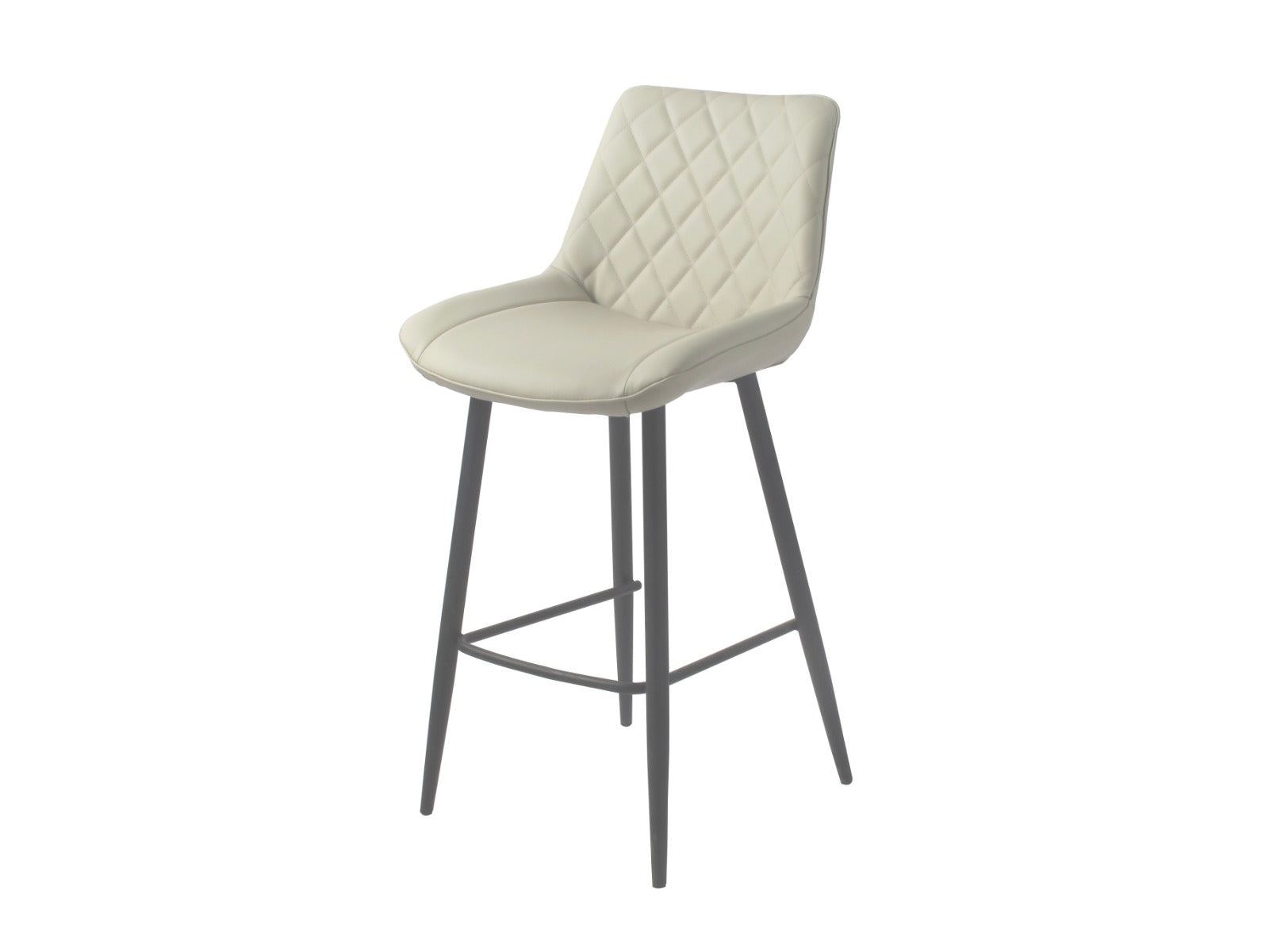 Silvia Bar Stool Taupe PU