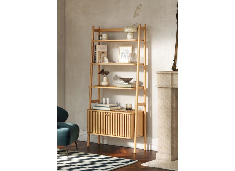 Soho Slatted Bookcase Room