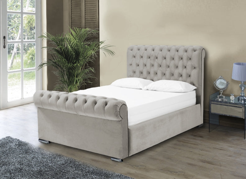 Sorrento Velvet Bed