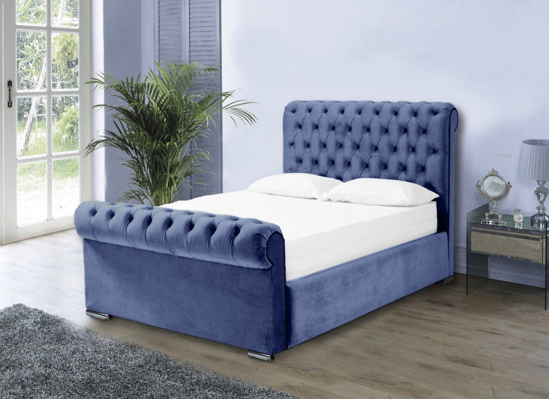 Sorrento Velvet Bed