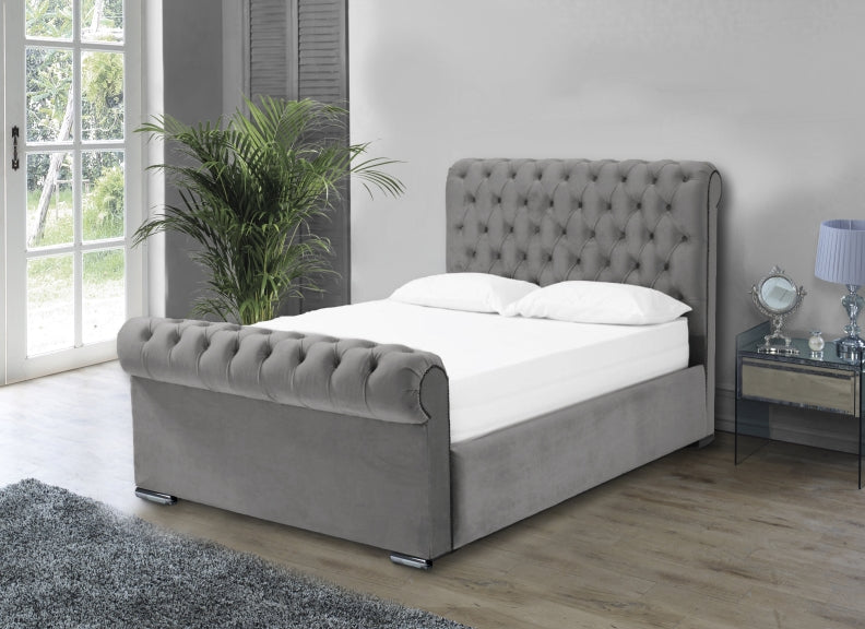 Sorrento Velvet Bed