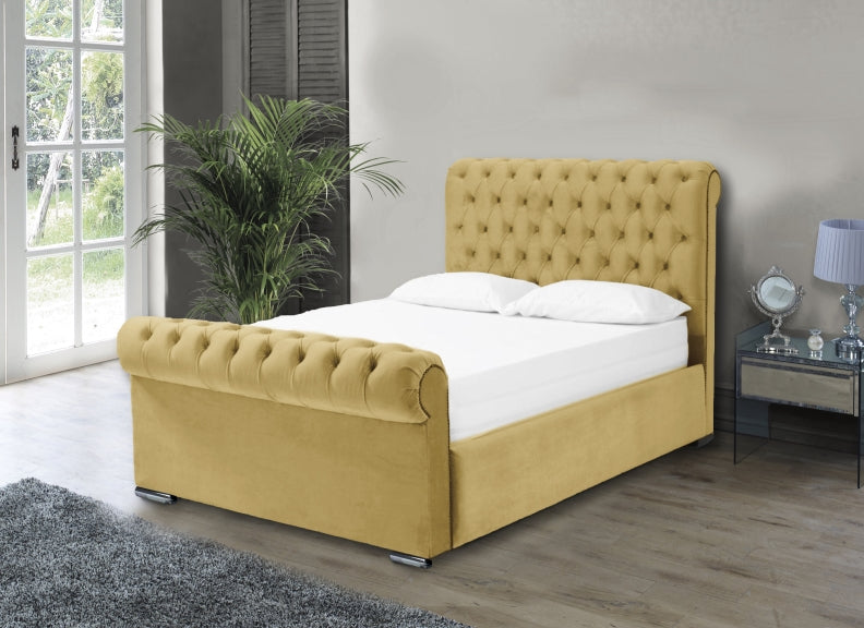 Sorrento Velvet Bed