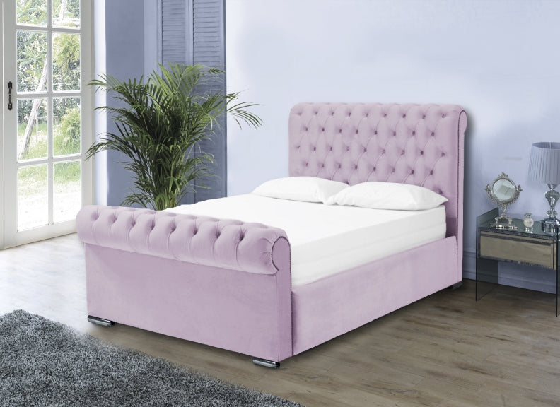 Sorrento Velvet Bed