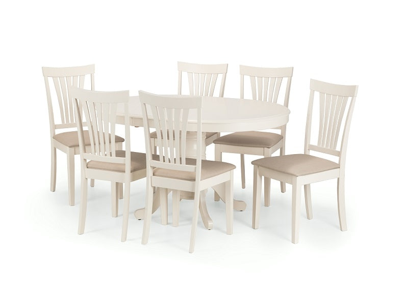 Stanmore Dining Set W/Six Chairs - open